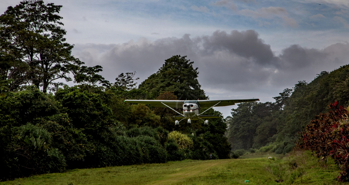 Tiskita Golfo Dulce Landebahn