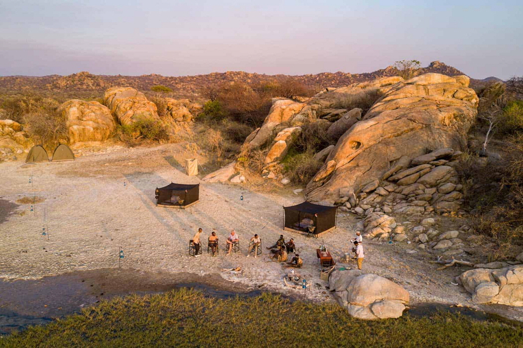 Kisima Ngeda Lake Eyasi fly camp 