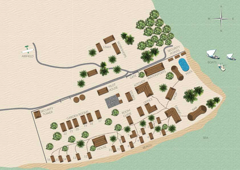 Manda Bay  Lamu Kenia 