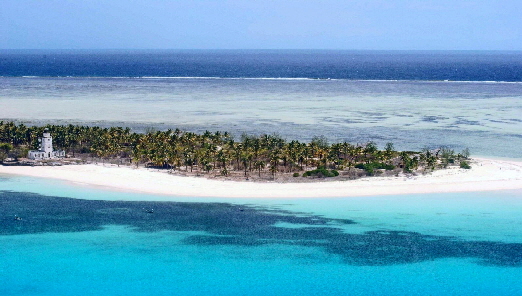 Fanjove Trauminsel im indischen Ozean