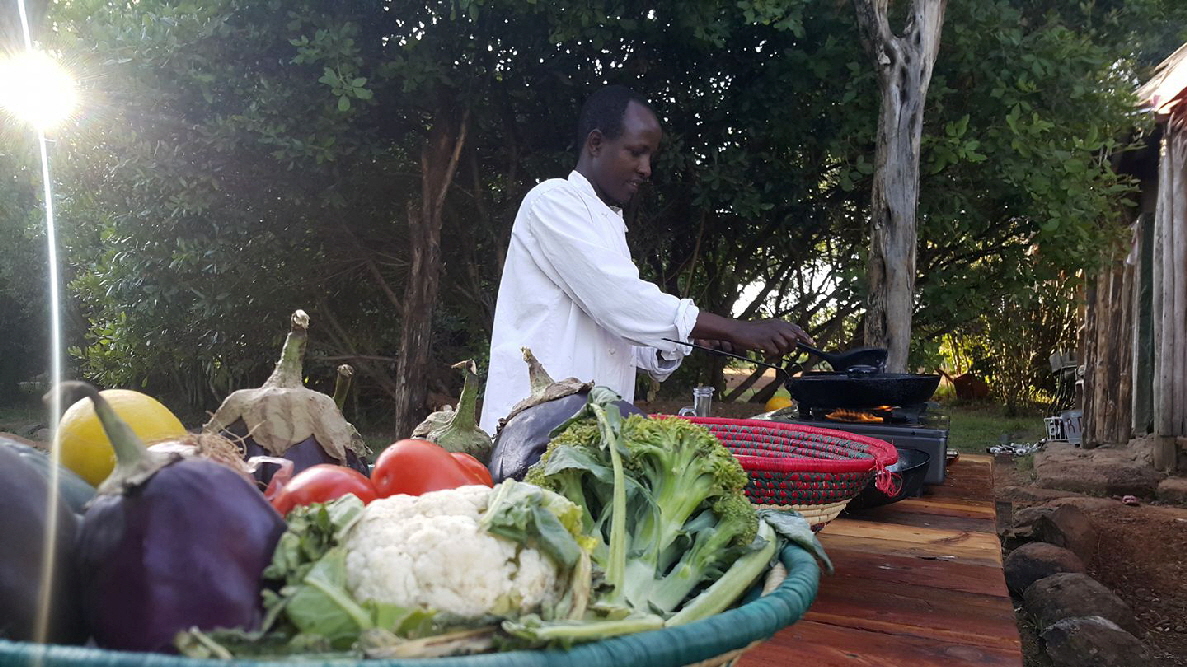 Biogem�se Garten in Mugie