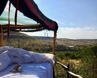 Starbed auf Loisaba  Kenia Safaris